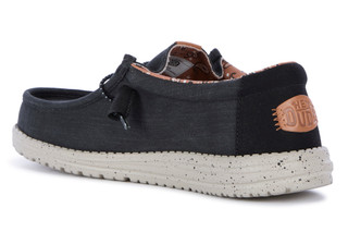 Thumbnail 2: Hey Dude Men's Wally Washed Canvas Slip-On Shoes 