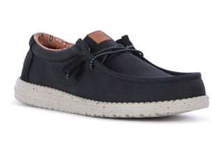 Thumbnail 1: Hey Dude Men's Wally Washed Canvas Slip-On Shoes 