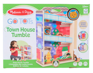 Thumbnail 1: Melissa & Doug GO Tots Town House Tumble Playset 