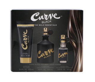 Thumbnail 1: Curve Men's 3 Pc Curve Black Fragrance Gift Set 