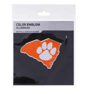 Thumbnail 1: CLEMSON TIGERS State Pride Auto Emblem 