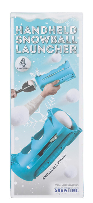 Thumbnail 2: Samsonico USA Handheld Christmas Snowball Launcher with 4 Snowballs 