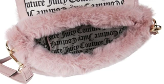 Thumbnail 3: Juicy Couture Plush Crossbody Bag with Handle & Charm Chain 