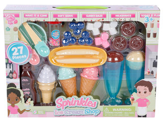 Thumbnail 1: Brooklyn Lollipop 27 Pc Sprinkles Ice Cream Shop Play Set 