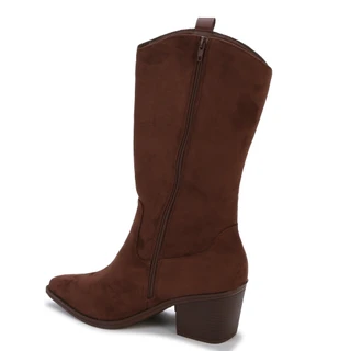 Thumbnail 2: Seven 7 Women's Gabriel Fringed Concho Boots with Metal Details 