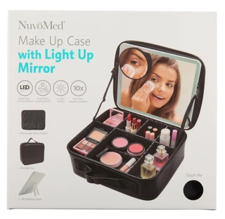 Thumbnail 1: Nuvo Med Makeup Case with Light Up Mirror 