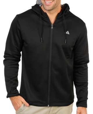 Thumbnail 1: Adidas Men's Core Fleece Full Zip Hoodie 