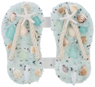 Thumbnail 1: JD YEATTS Shell Flip Flop Wall Hooks, 7 in. 