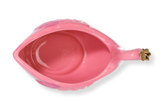 Thumbnail 3: Home Essentials Flamingo Bowl with Gold Crown, 11 oz 