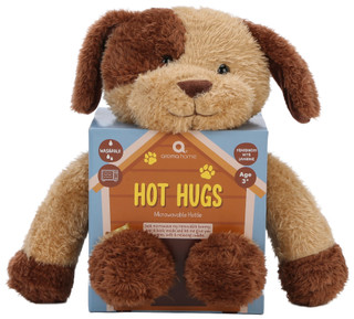 Thumbnail 1: Aroma Home Hot Hugs Microwavable Spotted Dog with Lavender Scent 