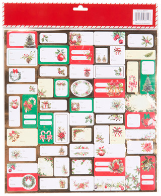 Thumbnail 2: ALEF 120 Ct Christmas Gift Tags & Stickers 