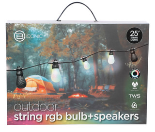 Thumbnail 1: Biconic Outdoor String RGB Bulb + Speakers  