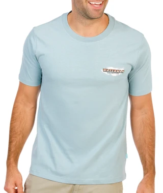Thumbnail 2: Quiksilver Waterman Men's Short Sleeve Marlin Graphic Tee 