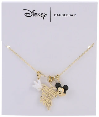 Thumbnail 1: Baublebar Disney Minnie Mouse Cluster Charm Necklace 