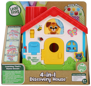 Thumbnail 1: Leap Frog 4-In-1 Discovery House Learning Toy 