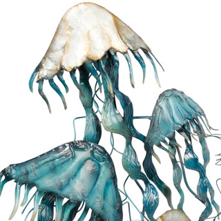 Thumbnail 2: Ti Designs Capiz Jellyfish Wall Décor, 15 in. x 36 in. 