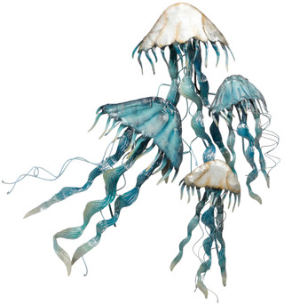 Thumbnail 1: Ti Designs Capiz Jellyfish Wall Décor, 15 in. x 36 in. 