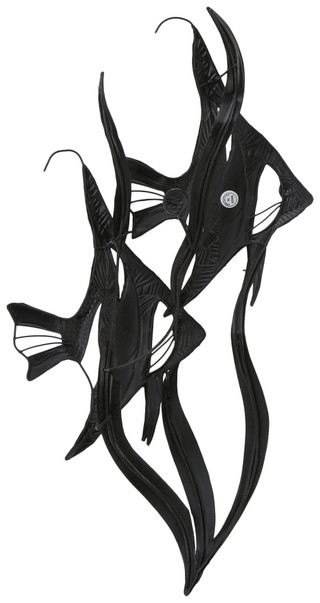 Thumbnail 2: Ti Designs Metal & Capiz Angelfish Wall Décor, 9 in. x 16 in. 