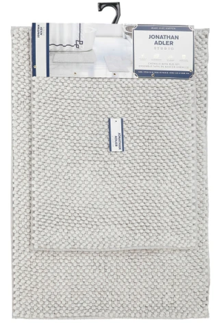 Thumbnail 1: Jonathan Adler Maison Heather Bath Rug Set, 2-Piece, Light Pastel 