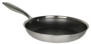 Thumbnail 1: Bombay Hybrid Honeycomb Ceramic Nonstick Fry Pan, 10 in. 