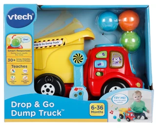 Thumbnail 1: VTech Drop & Go Dump Truck with 4 Balls 