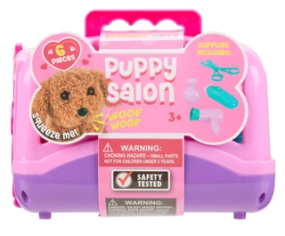 Thumbnail 1: Brooklyn Lollipop 6 Pc Puppy Carrier with Puppy & Accessories 