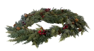 Thumbnail 1: Magical Season Real Touch Pinecone Berry Garland 
