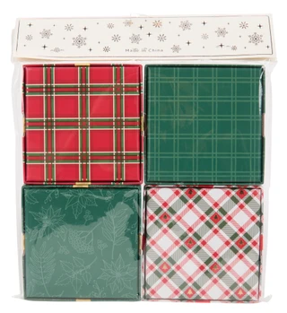 Thumbnail 2: Deejay Home Designs 4 Pk Christmas Theme Gift Card Boxes 