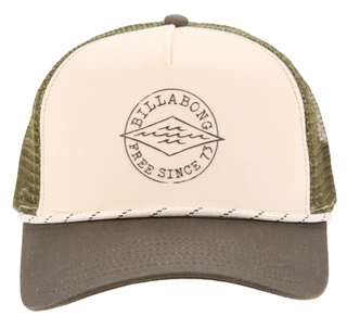 Thumbnail 1: BILLABONG Men's Mesh Adjustable Logo Trucker Cap with Rope Detail 