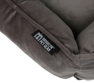 Thumbnail 2: Brooklyn Pet Gear 22 in Velvet Touch Luxury Comfort Pet Bed 