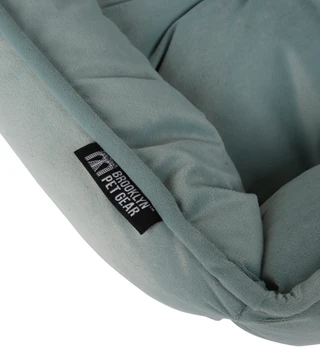 Thumbnail 2: Brooklyn Pet Gear 22 in Velvet Touch Luxury Comfort Pet Bed 