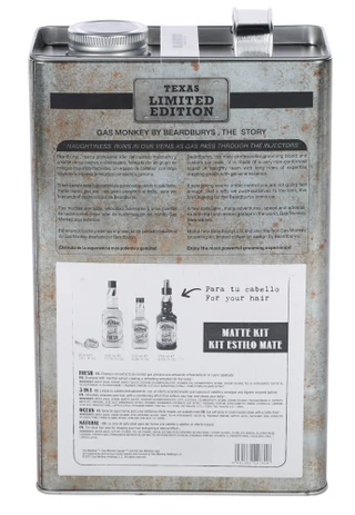 Thumbnail 2: Gas Monkey Garage Men's 4 Pc Hair Care & Matte Kit 