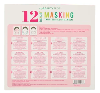 Thumbnail 2: My Beauty Spot 12 Days of Masking Facial Mask Set 