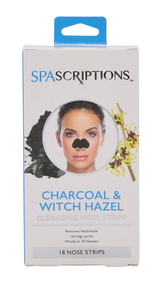 Thumbnail 1: SPASCRIPTIONS 18 Ct Charcoal & Witch Hazel Cleansing Nose Strips 