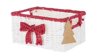 Thumbnail 2: Small Bow Storage Basket 