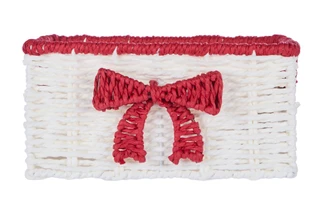 Thumbnail 1: Small Bow Storage Basket 