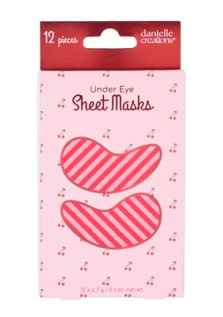 Thumbnail 1: DANIELLE CREATIONS 12 Pk Under Eye Sheet Masks 