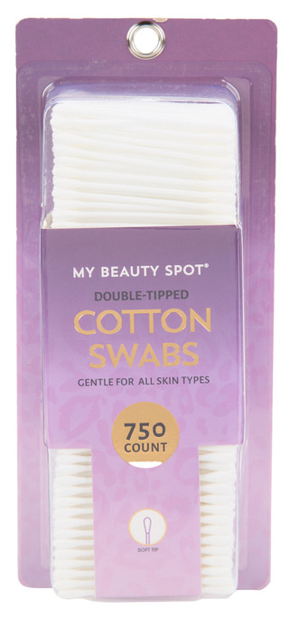 Thumbnail 1: My Beauty Spot 750 Ct Double-Tipped Cotton Swabs 