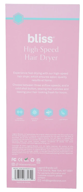 Thumbnail 2: Bliss High Speed Hair Dryer  