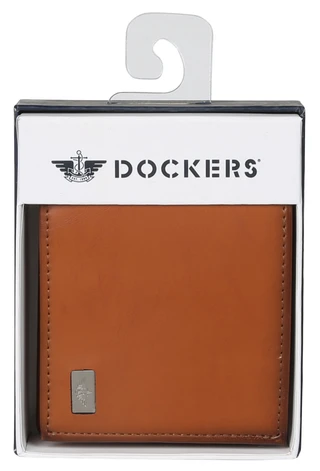 Thumbnail 1: Dockers Men's Bi-Fold Slim Logo Wallet in Gift Box 