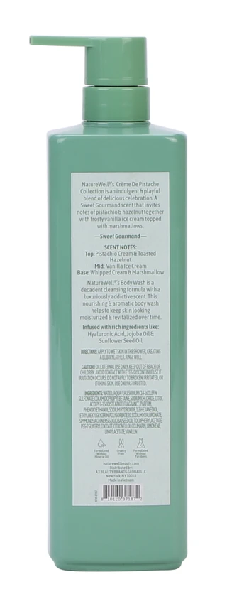 Thumbnail 2: NatureWell 33.8 oz Pistachio Cream Body Wash 