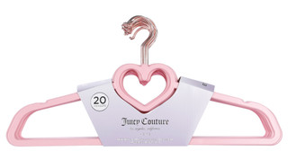 Thumbnail 1: Juicy Couture 20 Pk Heart Shape Hangers with Rose Gold Hooks 