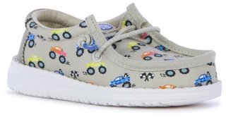 Thumbnail 1: Hey Dude Toddler Boys' Wally Trucks Slip-On Shoes 