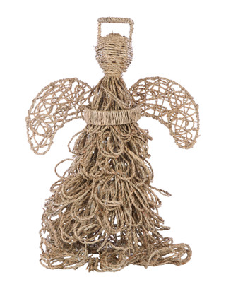 Thumbnail 1: Caribbean Joe 27-Inch Seagrass Angel Decor 