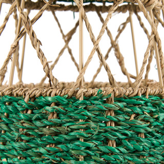 Thumbnail 2: Caribbean Joe 32-Inch Seagrass Christmas Tree Decor 