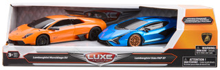Thumbnail 1: Lamborghini 2 Pk Friction Powered Lamborghini Toy Car Set 