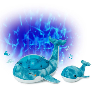 Thumbnail 4: CLOUD B Baby Tranquil Whale Plush Projector Toy 