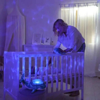 Thumbnail 6: CLOUD B Baby Tranquil Whale Plush Projector Toy 