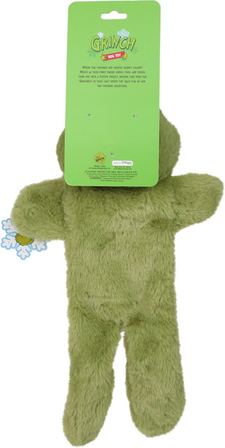 Thumbnail 2: THE GRINCH 18-Inch Crinkle Plush Dog Toy 