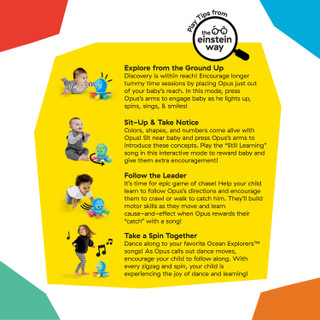 Thumbnail 9: Baby Einstein 4-in-1 Crawl & Chase Activity Toy 